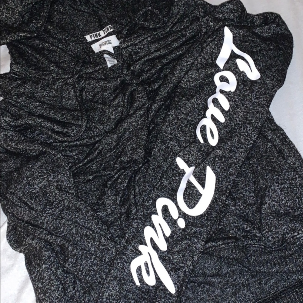 Pink/vs hoodie